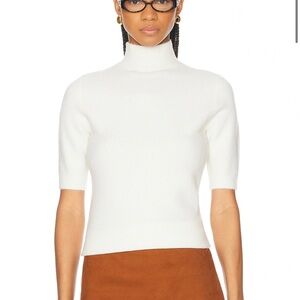SER.O.YA Cream Turtleneck Sweater